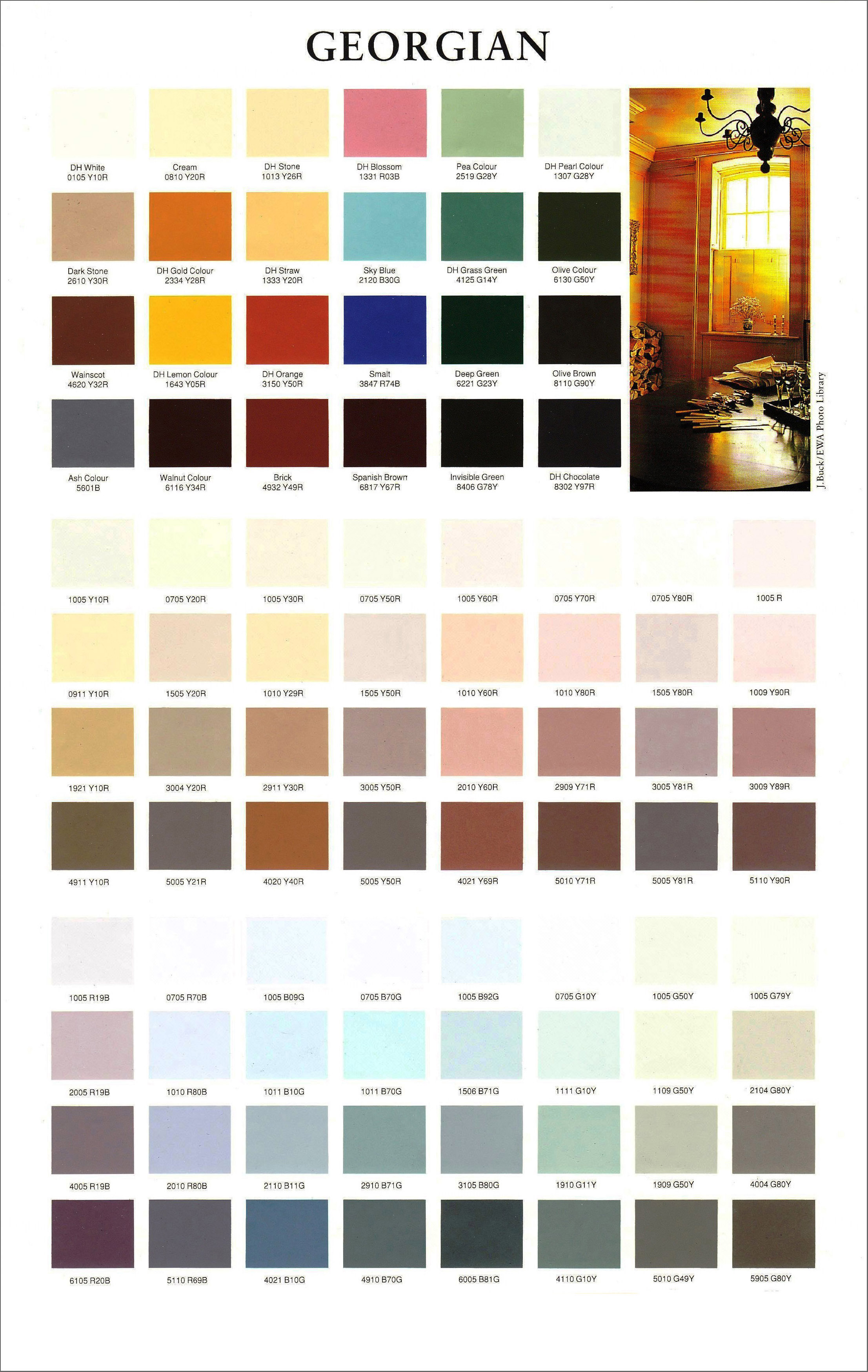 Dulux Heritage Georgian Colours